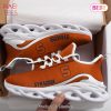 NCAA Texas Longhorns Personalized Orange Mix Grey Max Soul Shoes