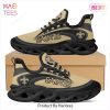 New Orleans Saints NFL Brown Black Max Soul Shoes New Orleans Saints NFL Brown Black Max Soul Shoes
