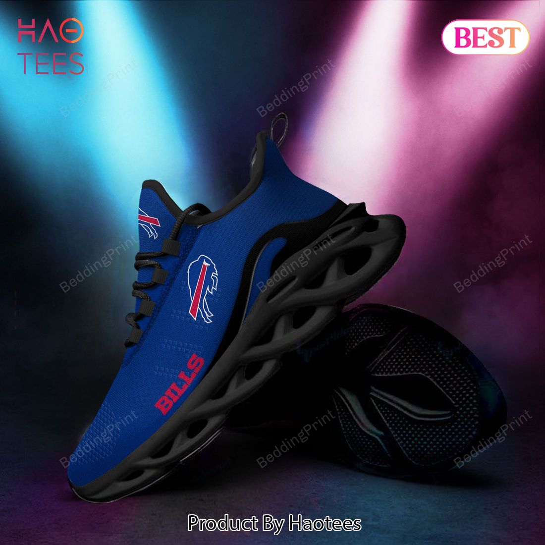 NFL Buffalo Bills New Trending Blue Color Max Soul Shoes