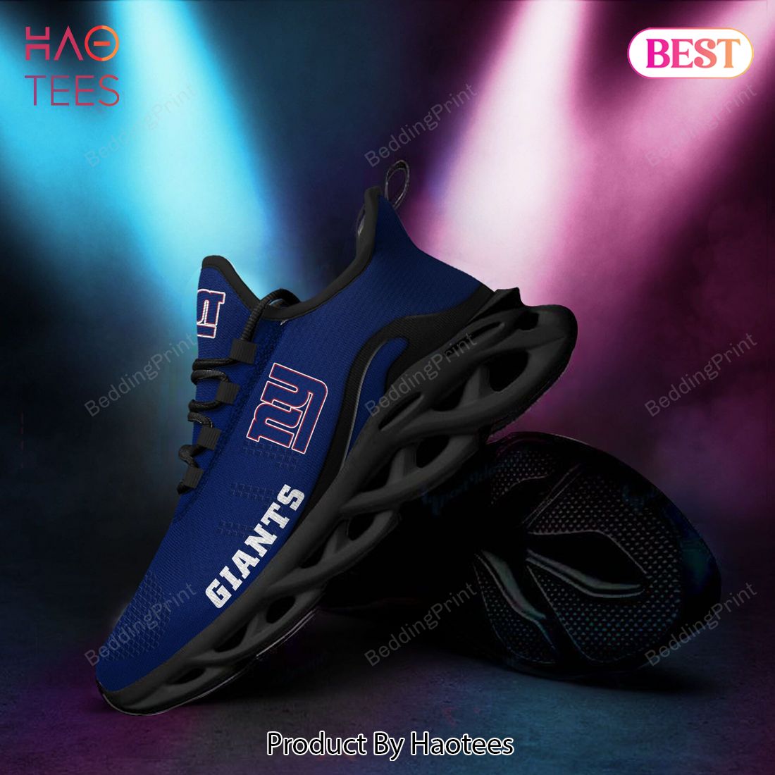 NFL New York Giants New Trending Blue Color Max Soul Shoes