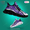 Northwestern Wildcats NCAA Hot Trend Violet Mix Black Max Soul Shoes