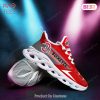 Ohio State Buckeyes NCAA Hot Trend Red Black Color Max Soul Shoes