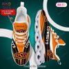 Oklahoma State Cowboys NCAA Black Mix Orange Custom Name Max Soul Shoes