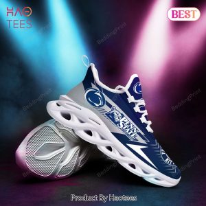 Penn State Nittany Lions NCAA Grey Mix Blue Max Soul Shoes