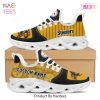 Pittsburgh Pirates MLB Light Flashes Design Trending Black Gold Max Soul Shoes