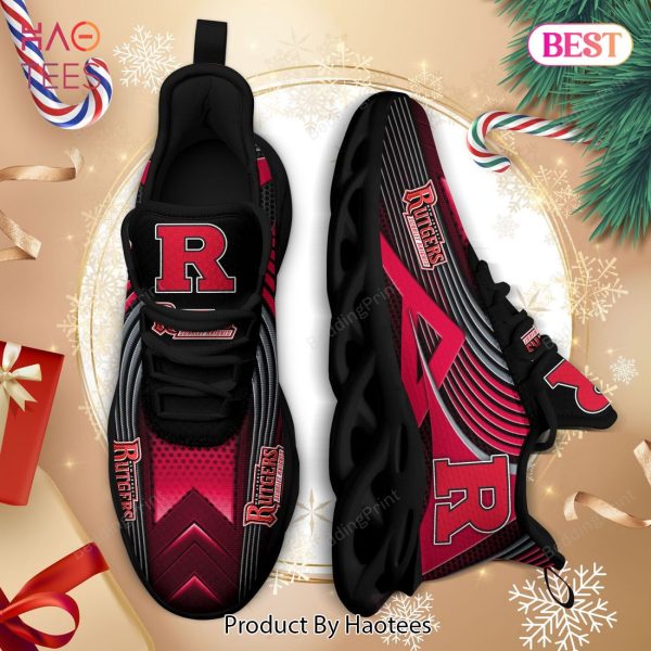Rutgers Scarlet Knights NCAA Red Mix Black Max Soul Shoes