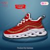 San Francisco 49ers NFL Black Mix Red Max Soul Shoes