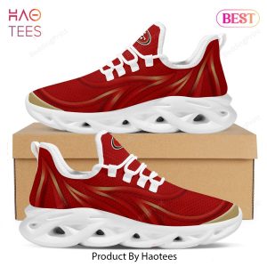 San Francisco 49ers NFL Trending Red Color Max Soul Shoes