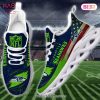 Seattle Seahawks NFL Black Blue Color Max Soul Shoes