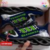 Seattle Seahawks NFL White Mix Blue Max Soul Shoes