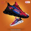 SMU Mustangs NCAA Blue Red Black Max Soul Shoes