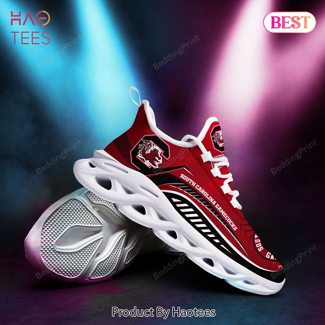 South Carolina Gamecocks NCAA Red Color Max Soul Shoes