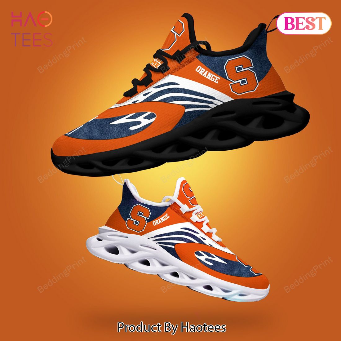 Syracuse Orange NCAA Blue Mix Orange Max Soul Shoes