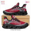 Tampa Bay Buccaneers NFL Personalized Red Grey Max Soul Shoes