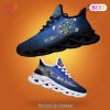 UCLA Bruins NCAA Blue Gold Flower Max Soul Shoes