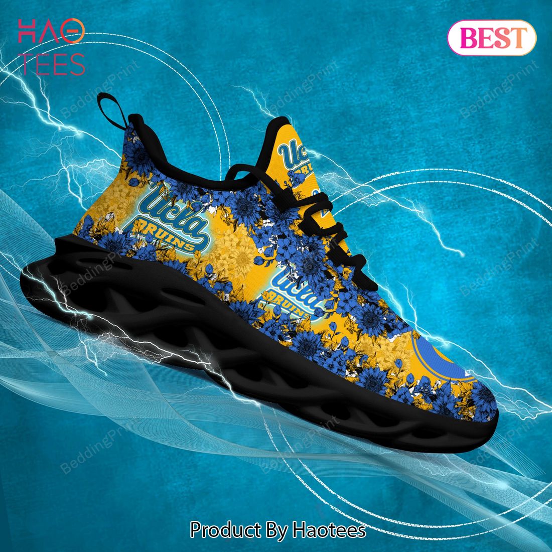 Personalize NFL Los Angeles Rams Blue Golden Max Soul Running Shoes -  T-shirts Low Price