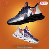 Virginia Cavaliers NCAA Personalized White Mix Blue Max Soul Shoes