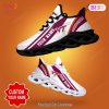 Virginia Tech Hokies NCAA Red Mix Orange Max Soul Shoes Virginia Tech Hokies NCAA Red Mix Orange Max Soul Shoes