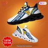 Western Bulldogs AFL Black Mix Blue Custom Name Max Soul Shoes
