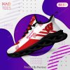 Wisconsin Badgers NCAA Red Black White Max Soul Shoes