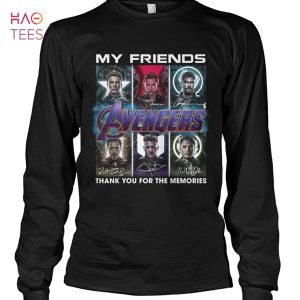 My Friends Avengers Thank You For The Memories Shirt Unisex Shirt