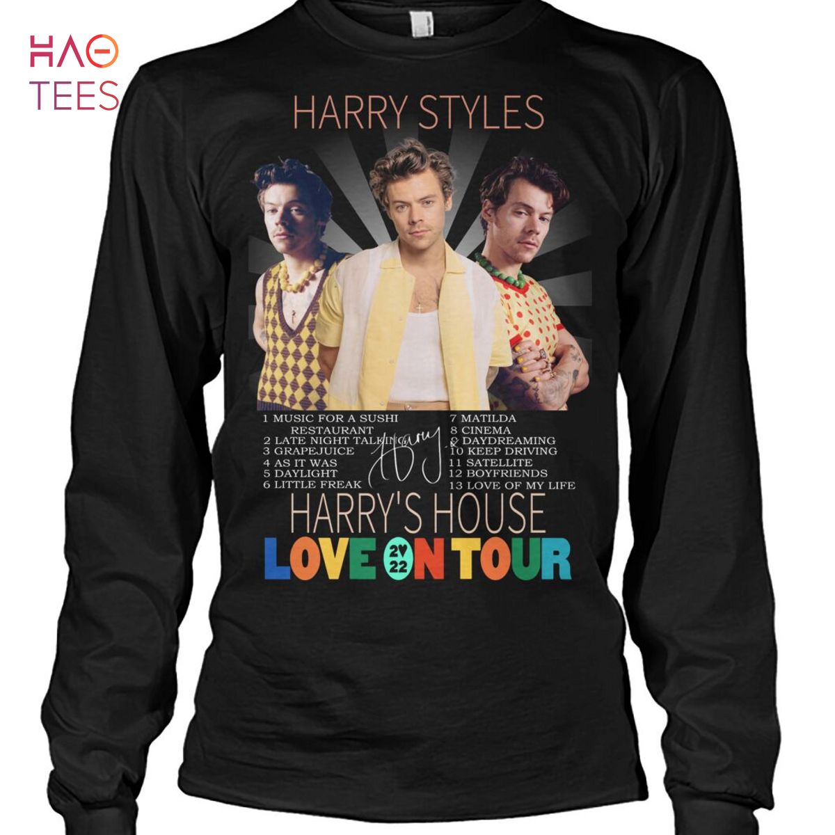 Harry Styles Love On Tour 2023 House Shirt - Trends Bedding