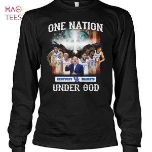One Nation Kentucky UK Wildcats Under God Shirt Unisex Shirt