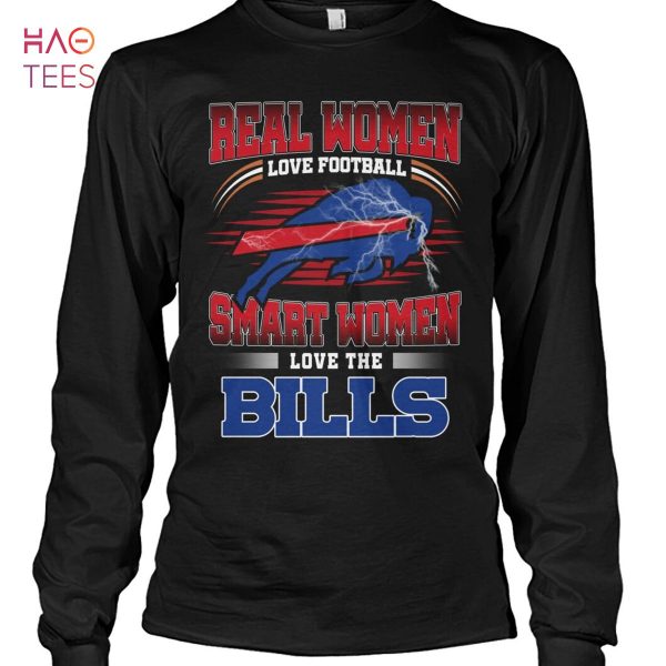 Real Women Love Football Smart Women Love The Bills Shirt