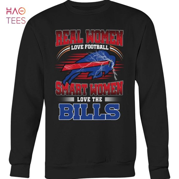 Real Women Love Football Smart Women Love The Bills Shirt