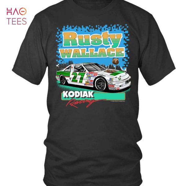 Rusty Wallace 27 Kodiak Racing T Shirt Unisex T Shirt