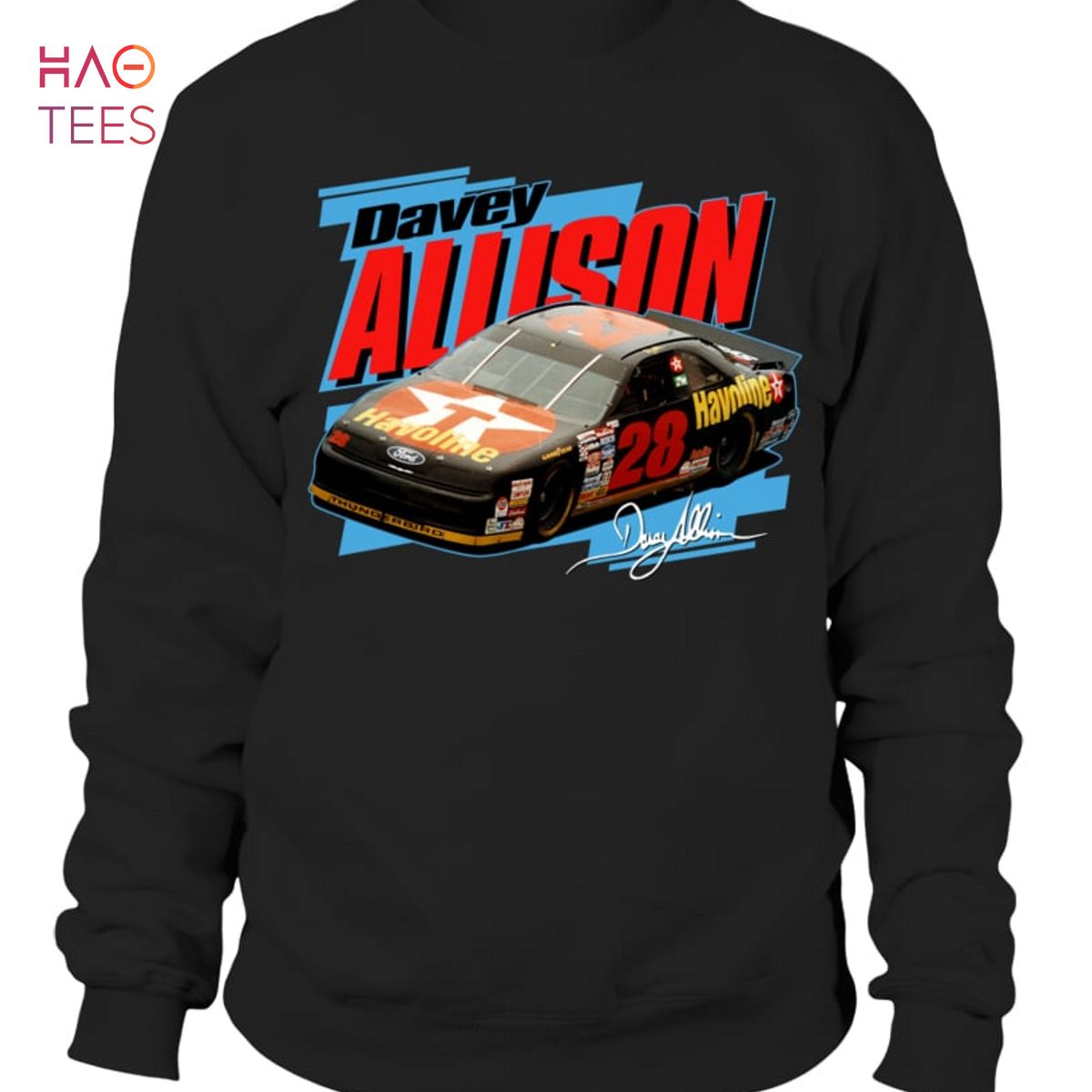 Davey Allison America Racing Car Shirt