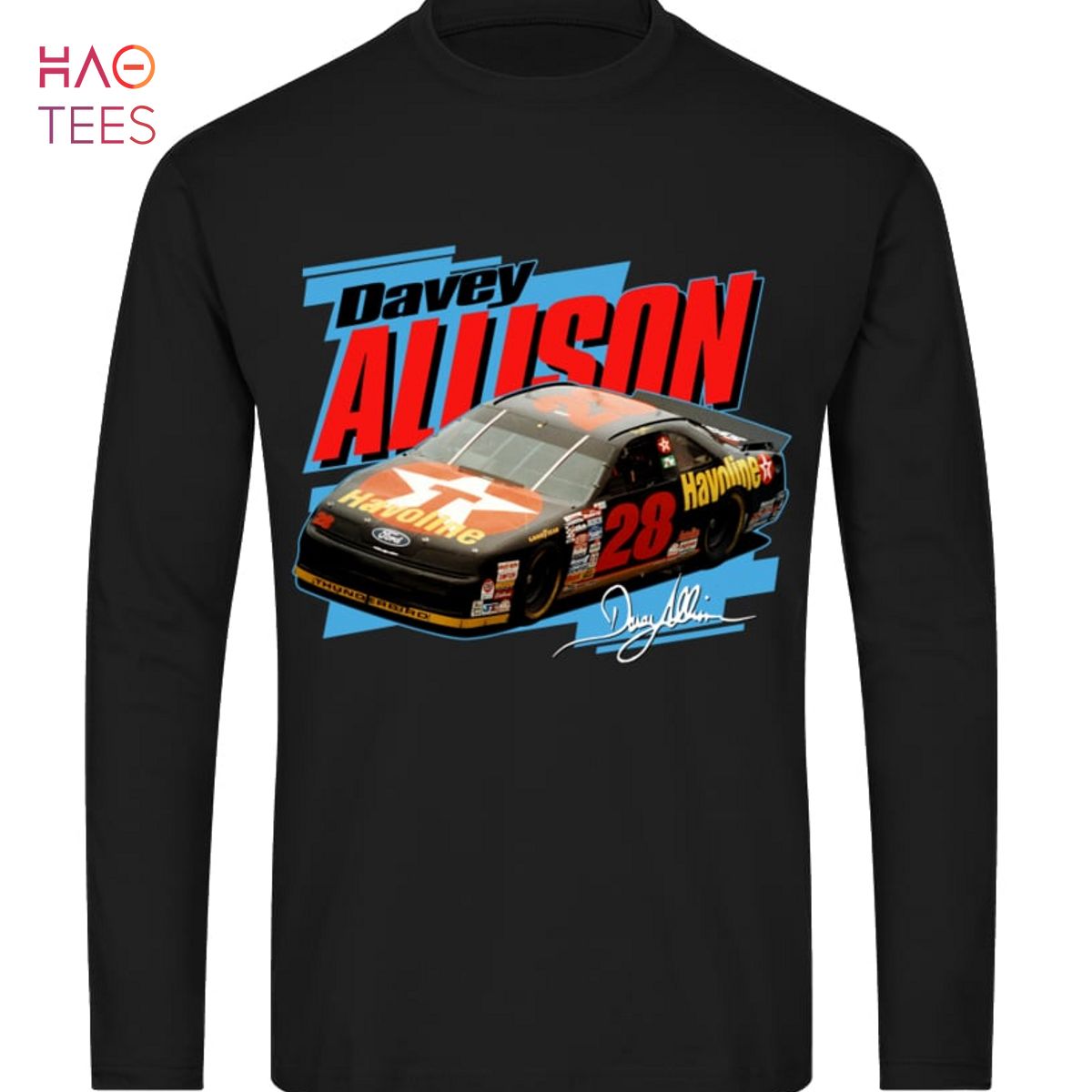 Davey Allison America Racing Car Shirt