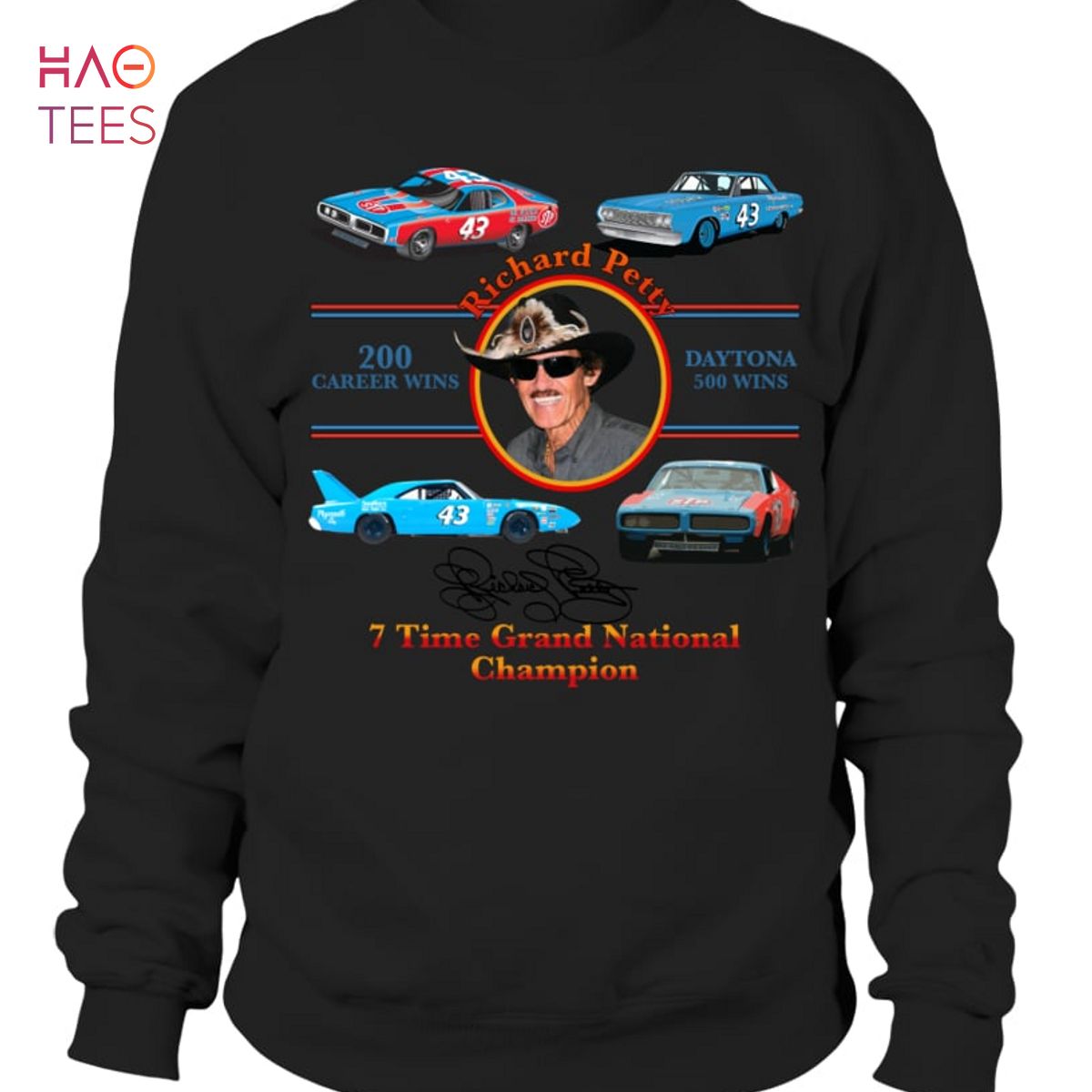 Richard Petty 7 Time Grand National Champion Shirt Richard Petty 7 Time Grand National Champion Shirt