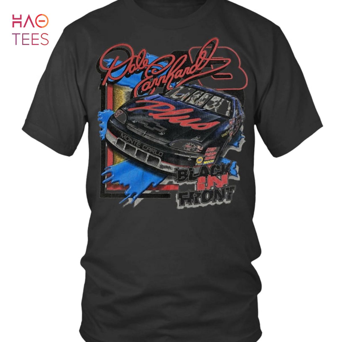 Dale Earnhardt Black In Front Shirt Limited Edition