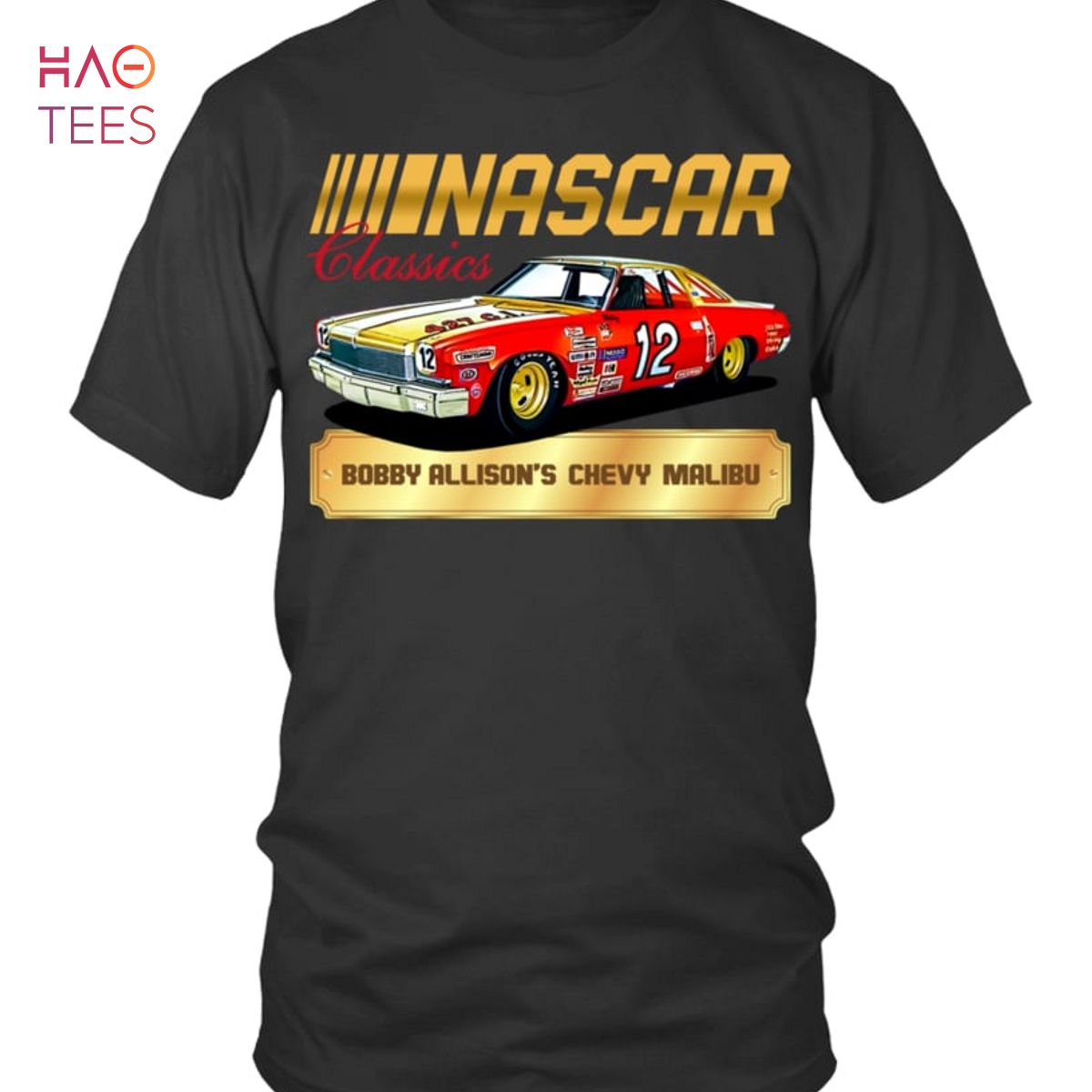 Nascar Classics Bobby Allison Chevy Malibu Shirt