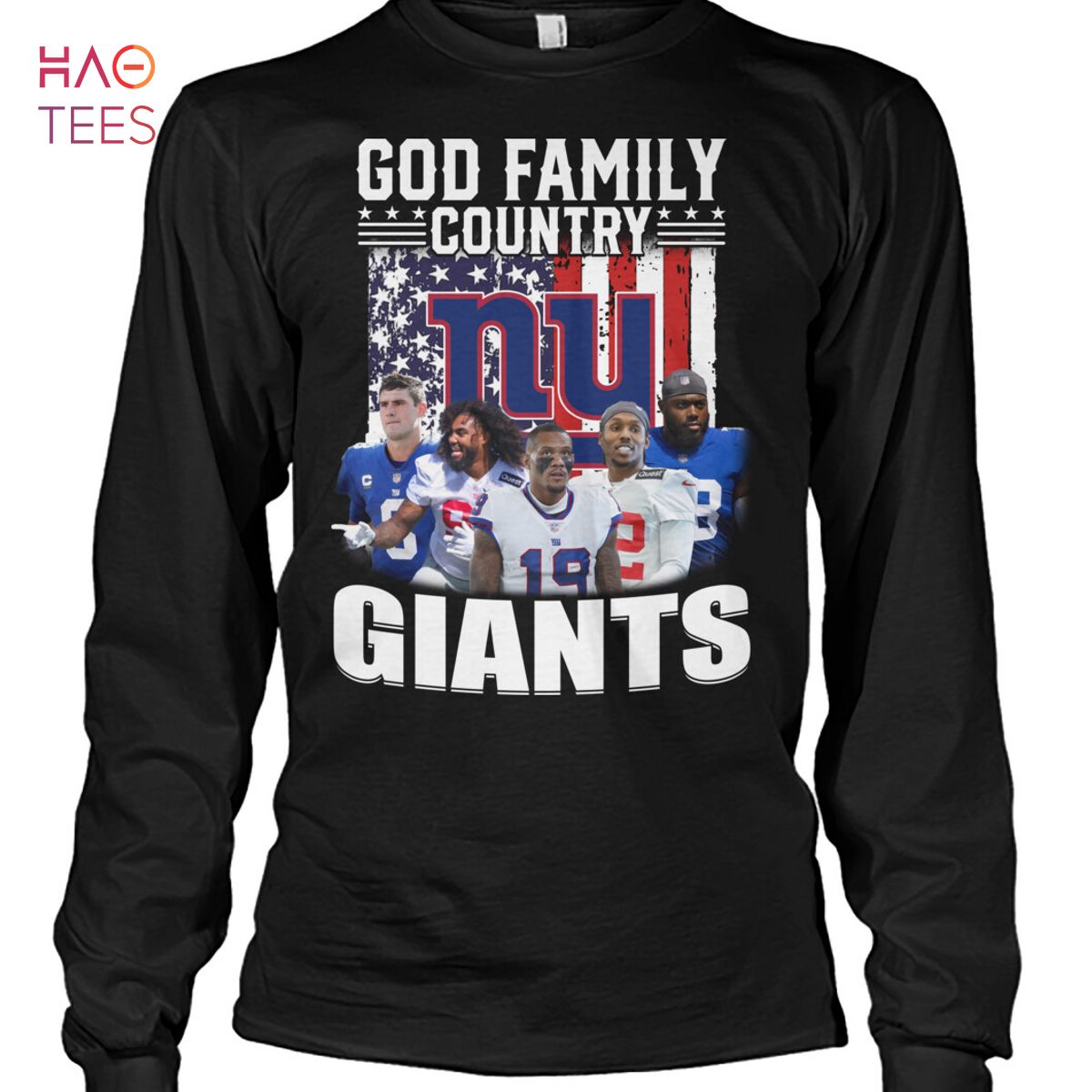 New York Yankees God family country Yankees t-shirt - T-Shirt AT Fashion LLC