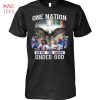 One Nation New York Giants NY Under God Shirt