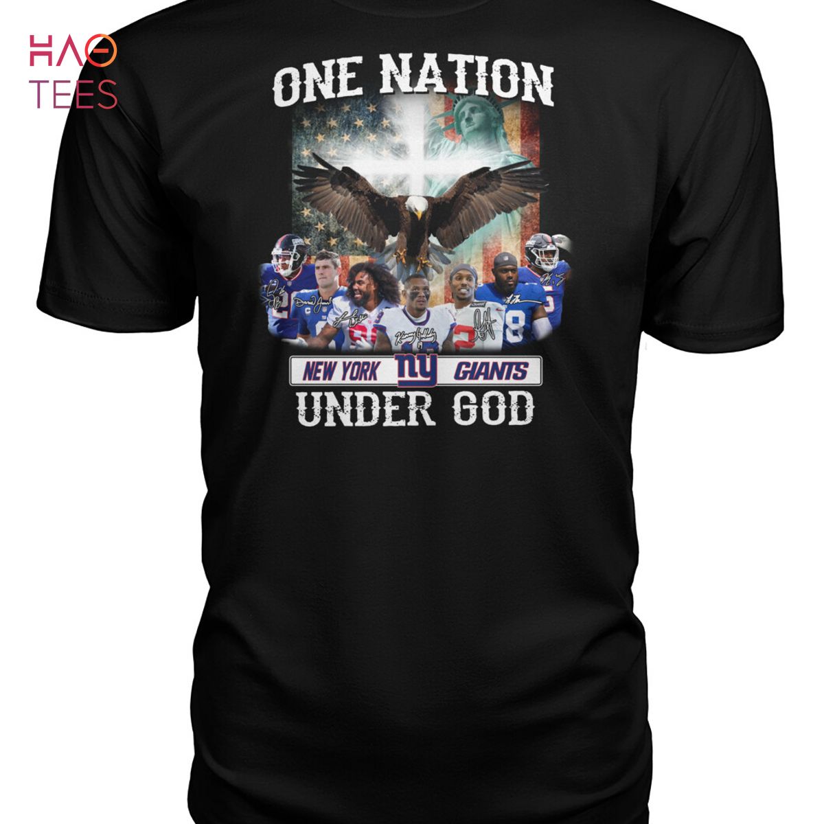 One Nation New York Giants NY Under God Shirt One Nation New York Giants NY Under God Shirt