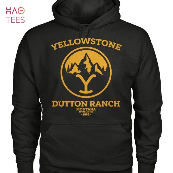 Yellowstone Dutton Ranch Montana Established 1886 Shirt