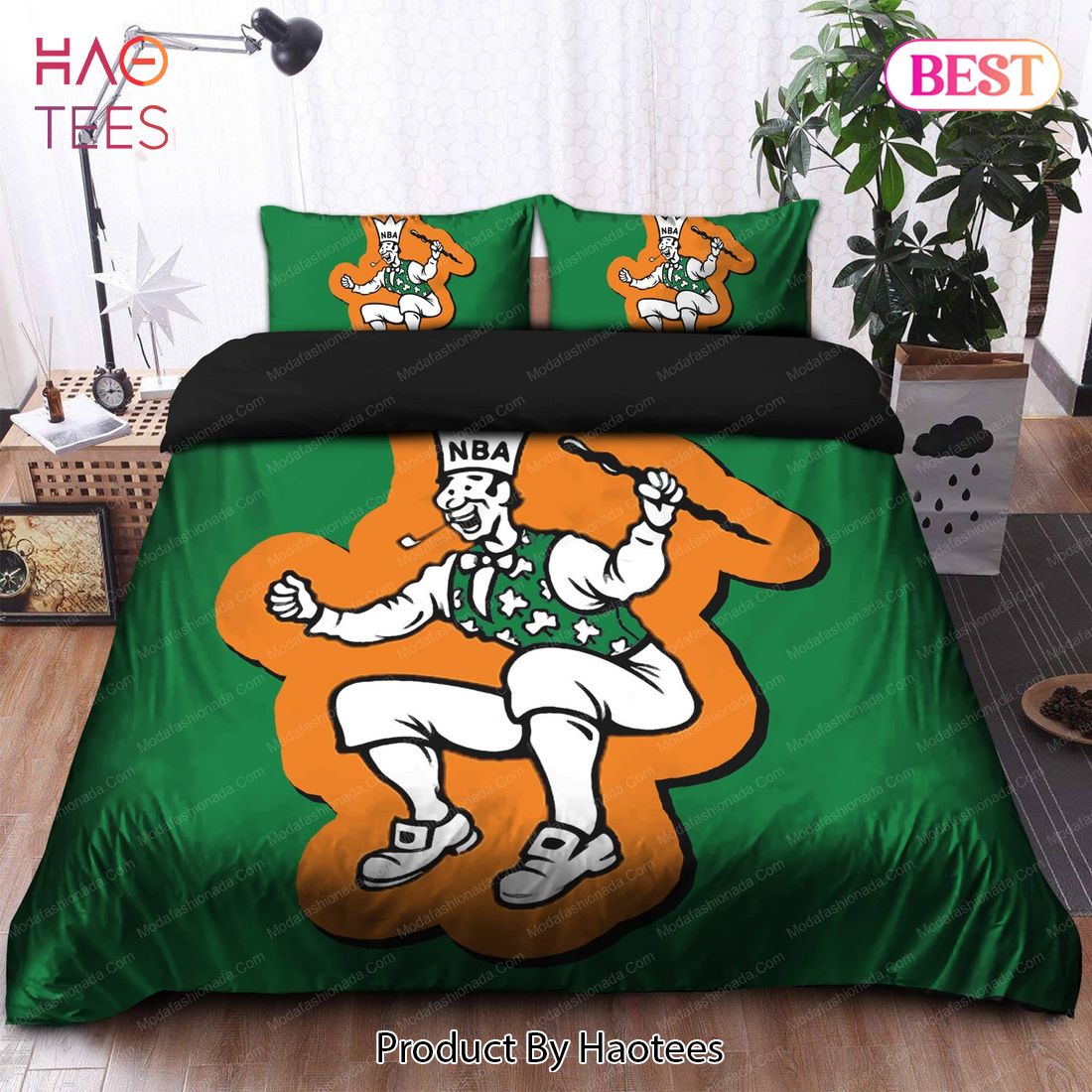 Buy 1960-1968 Logo Boston Celtics NBA 120 Bedding Sets Bed Sets, Bedroom Sets, Comforter Sets, Duvet Cover, Bedspread