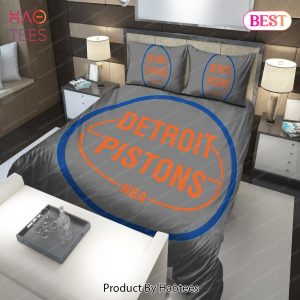 Buy 1975-1979 Logo Detroit Pistons NBA 220 Bedding Sets Bed Sets, Bedroom Sets, Comforter Sets, Duvet Cover, Bedspread