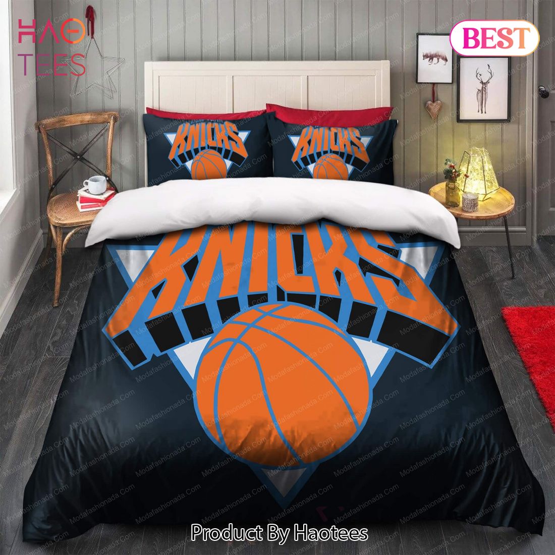 Buy 1996-2011 Logo New York Knicks NBA 166 Bedding Sets Bed Sets, Bedroom Sets, Comforter Sets, Duvet Cover, Bedspread