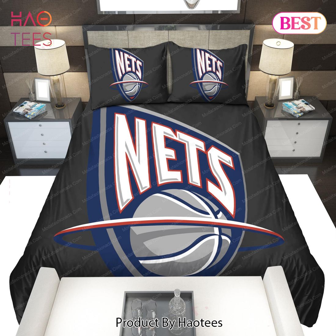 Buy 1997-2012 Logo Brooklyn Nets NBA 142 Bedding Sets Bed Sets, Bedroom Sets, Comforter Sets, Duvet Cover, Bedspread