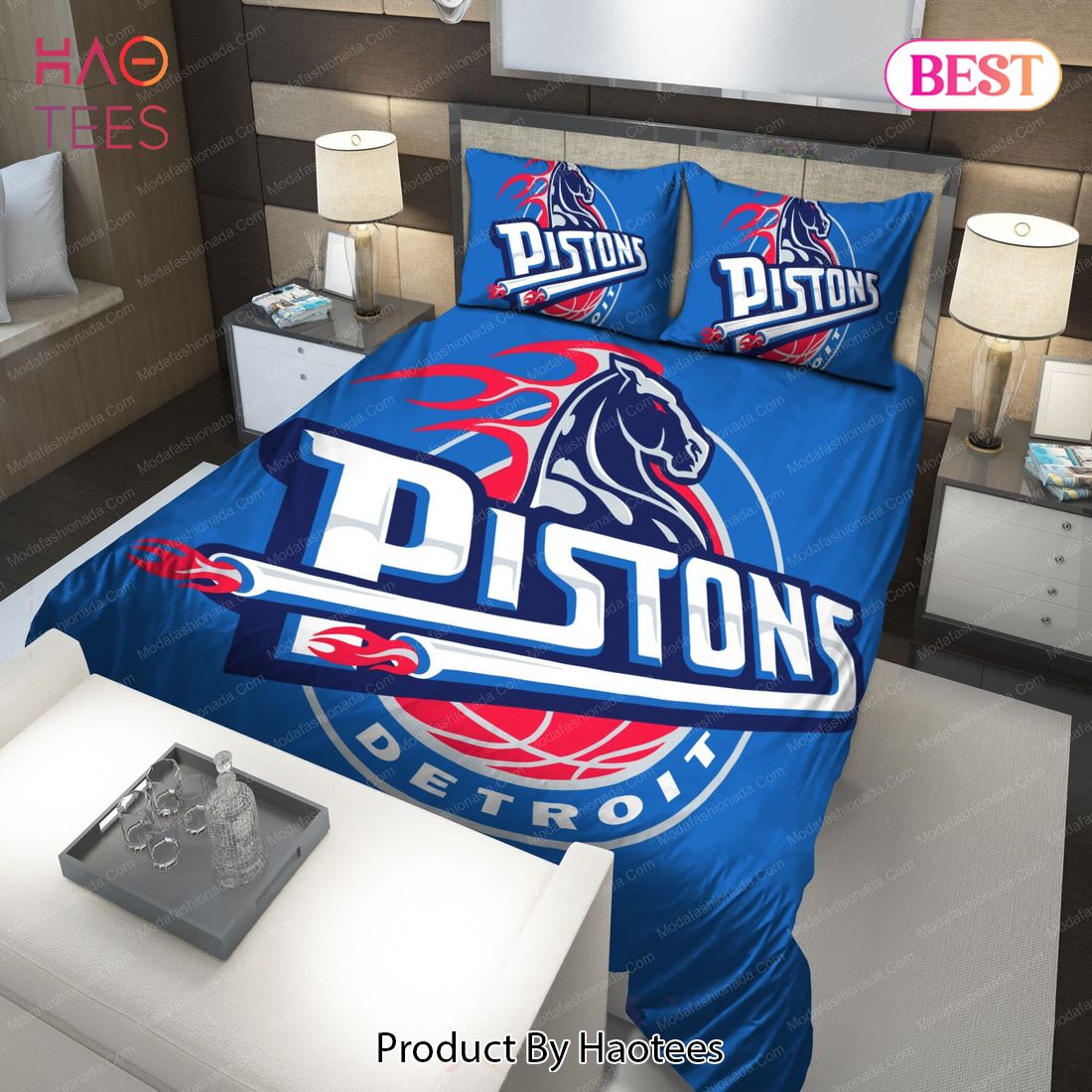 Buy 2001-2005 Logo Detroit Pistons NBA 223 Bedding Sets Bed Sets, Bedroom Sets, Comforter Sets, Duvet Cover, Bedspread