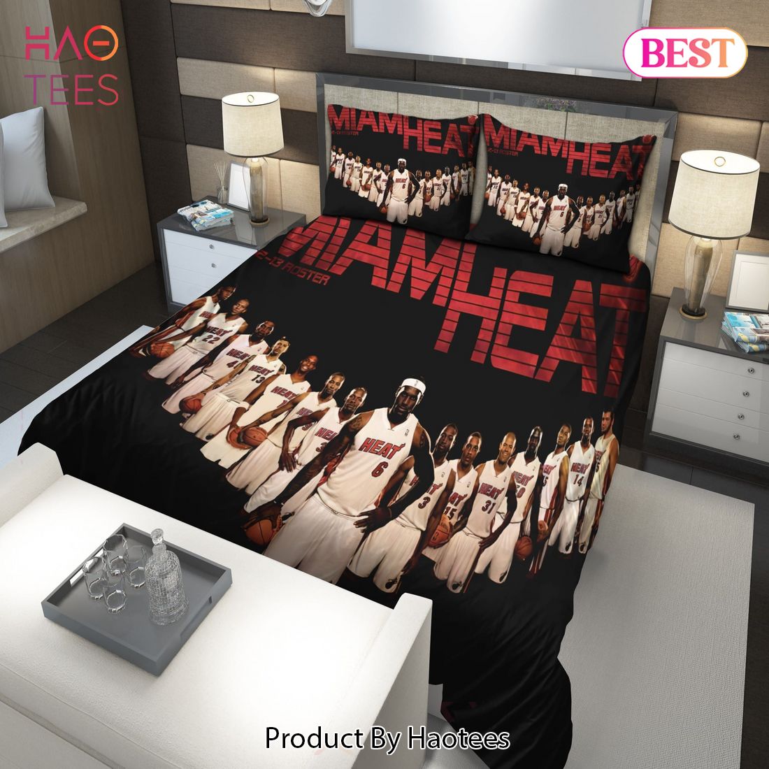 Buy 2012 - 2013 Roster Miami Heat NBA 32 Bedding Sets Bed Sets, Bedroom Sets, Comforter Sets, Duvet Cover, Bedspread Buy 2012 - 2013 Roster Miami Heat NBA 32 Bedding Sets Bed Sets, Bedroom Sets, Comforter Sets, Duvet Cover, Bedspread