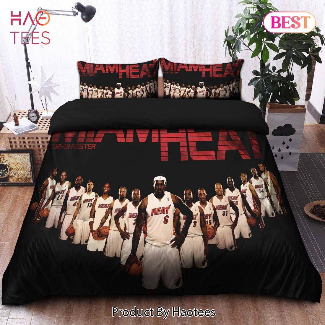 Buy 2012 - 2013 Roster Miami Heat NBA 32 Bedding Sets Bed Sets, Bedroom Sets, Comforter Sets, Duvet Cover, Bedspread Buy 2012 - 2013 Roster Miami Heat NBA 32 Bedding Sets Bed Sets, Bedroom Sets, Comforter Sets, Duvet Cover, Bedspread