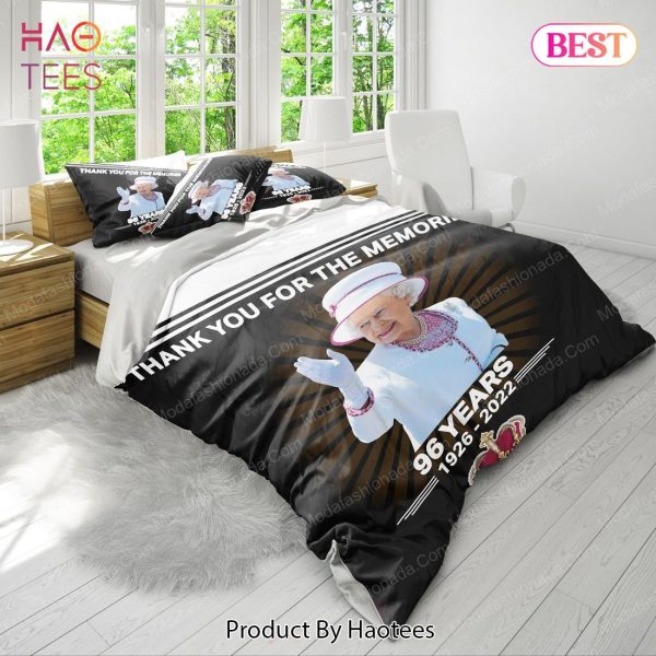 Buy 96 Years Queen Elizabeth II Thank You For The Memories Bedding Sets Bed Sets, Bedroom Sets, Comforter Sets, Duvet Cover, Bedspread