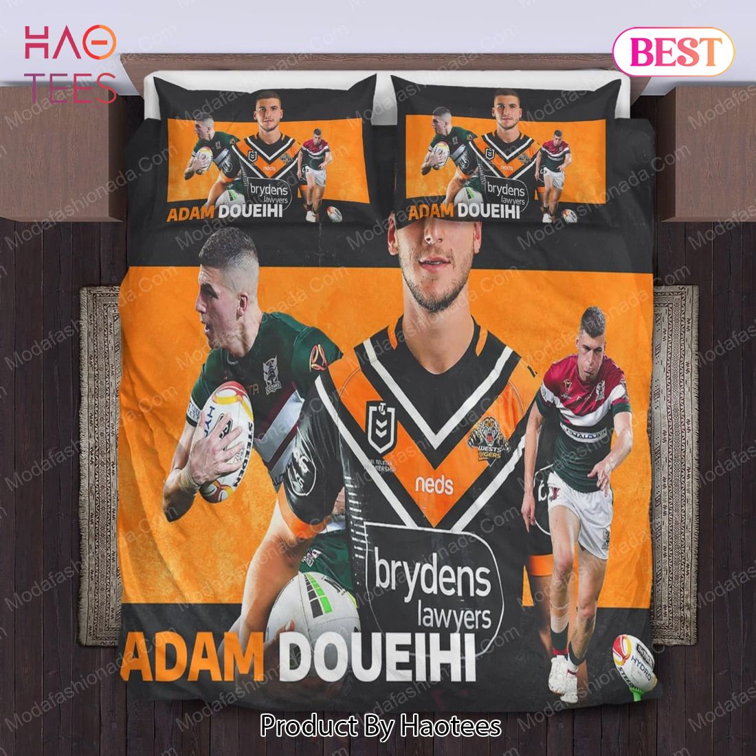 Buy Adam Doueihi Wests Tigers Bedding Sets 01 Bed Sets, Bedroom Sets, Comforter Sets, Duvet Cover, Bedspread Buy Adam Doueihi Wests Tigers Bedding Sets 01 Bed Sets, Bedroom Sets, Comforter Sets, Duvet Cover, Bedspread