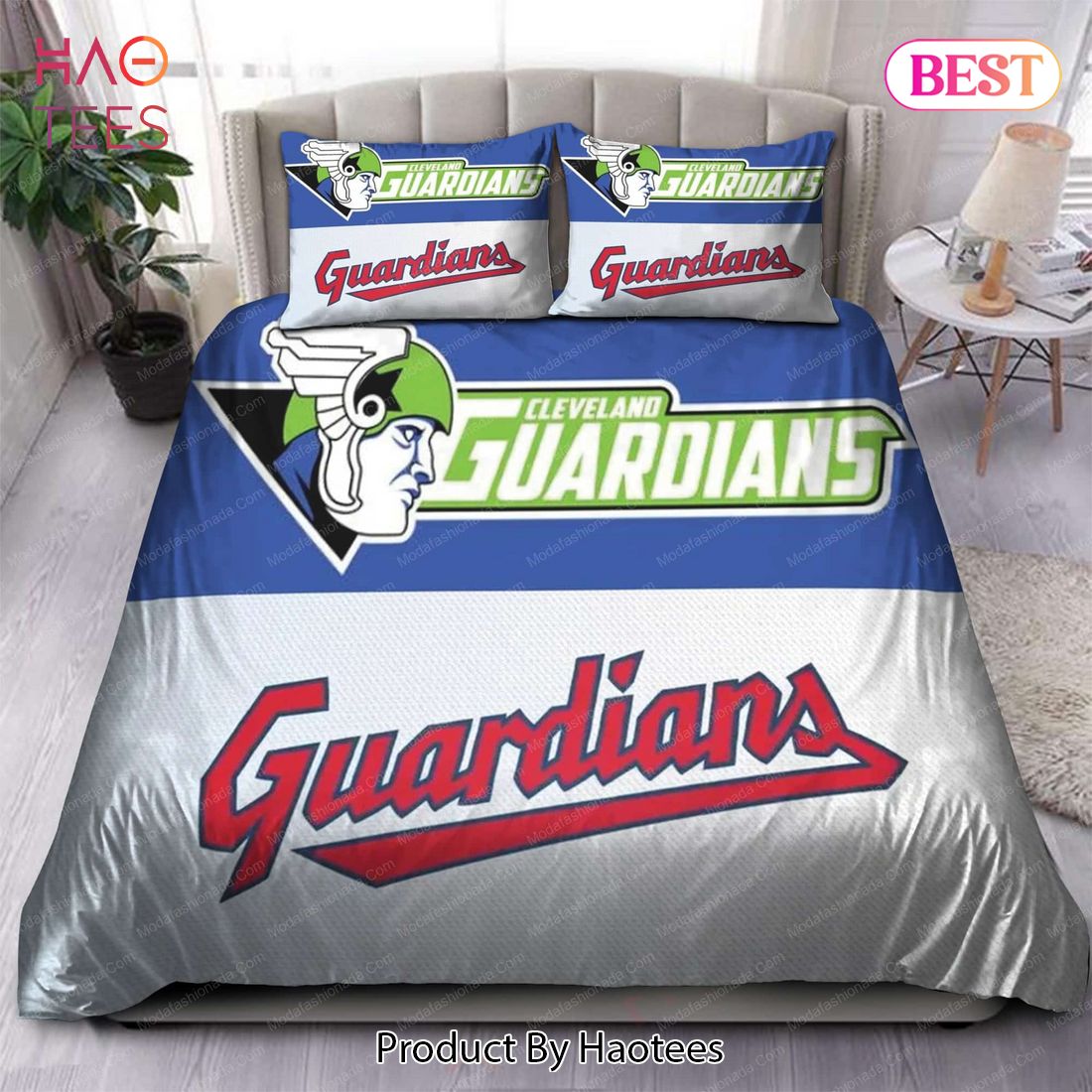 Buy Art Logo Cleveland Guardians MLB 87 Bedding Sets Bed Sets, Bedroom Sets, Comforter Sets, Duvet Cover, Bedspread