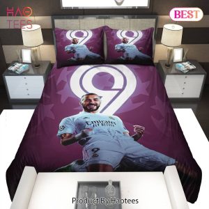 Buy Benzema Legend Real Madrid Laliga 22 Bedding Sets Bed Sets, Bedroom Sets, Comforter Sets, Duvet Cover, Bedspread
